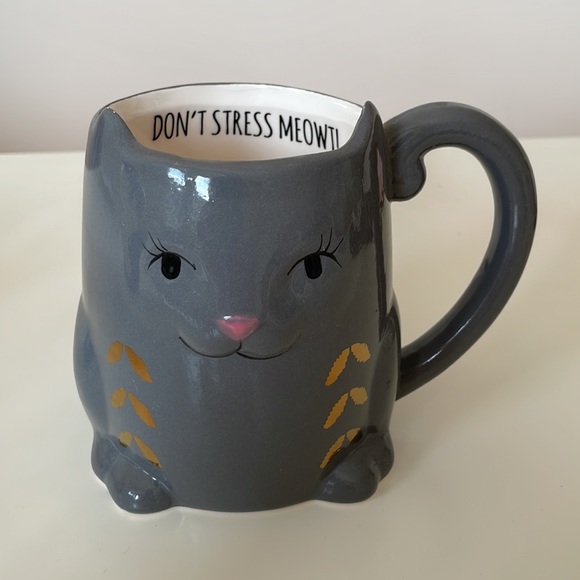 Ceramic Cat Mug - Picture 1 of 2